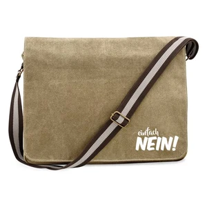 Umhängetasche Einfach Nein Schriftzug Geschenkidee Einfach Nein Geschenk Präsent - Bild 1 von 34