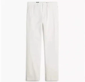 J. Crew Factory Hose Herren 32 30 Beige Thompson Flex Tech Tapered Chino Flach Neu - Bild 1 von 15