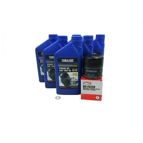 Kit de cambio de aceite Yamalube 10W30 F200-F250 MRNLG-KT-10 Foto 1 de 1