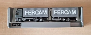 HERPA 188852 MB ACTROS L 2543 FERCAM tandem casse mobili OVP 1:87 - Imagen 1 de 4