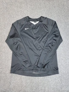 Pullover Nike Vapor de béisbol para hombre talla M negro manga larga - Imagen 1 de 12