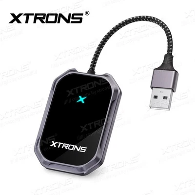 Adaptador inalámbrico 2 en 1 Android Auto/CarPlay USB Plug Play para instalado de fábrica Foto 1 de 4