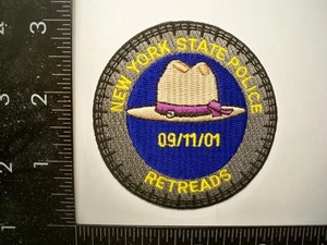 New York State Police NYSP Op Retreads Patch Retired BCI Rehired after 9/11/01 - Picture 1 of 1