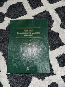 1999-2008 Fifty State Commemorative Quarters Storage Book Empty No Coins READ - Picture 1 of 4