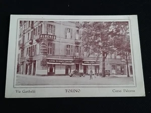 ***TORINO - VIA GARIBALDI/CORSO PALESTRO ALBERGO CASALEGNO ANNI '30 - Foto 1 di 2