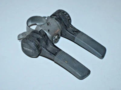 Shimano SIS Stem Shifter Set 22.2mm Black 6 Speed Touring Road Fast USA Shipper! - Image 1 of 4