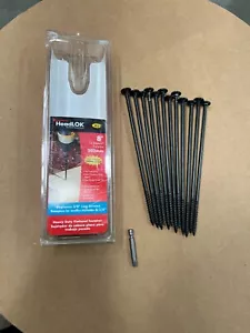 Fastenmaster HeadLok Wood Screws 8" FMHLGM008-12 With Bit - Picture 1 of 6