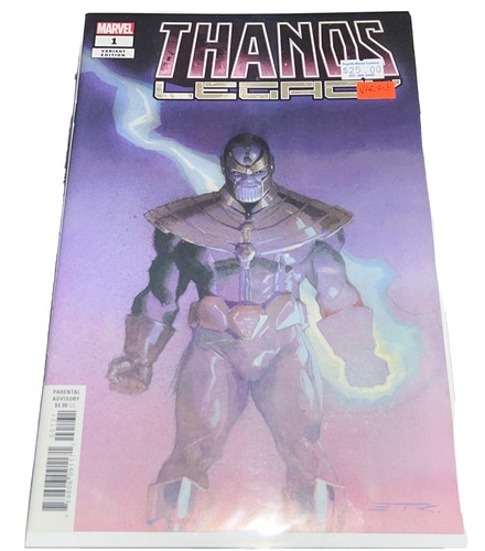 Thanos Legacy #1 RIBIC VARIANT Marvel Comics Donnie Cates | eBay