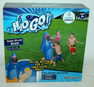H2O GO! SHARK SPLASH BOXER 29"X29"X52" WASSERSPASS KINDER - Bild 1 von 3