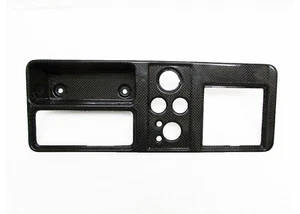Ferrari F430 Spider, Carbon Fiber Center Console Insert, 1x1 Weave Pattern, New - Foto 1 di 1