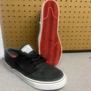Size 10 - Nike SB Zoom Stefan Janoski L Black White university Red RARE 2015 - Picture 1 of 12