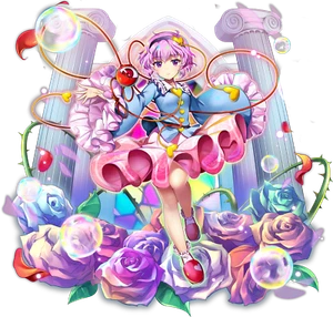 Calcomanía de coche Satori Touhou LostWord exterior anime 6" - Imagen 1 de 1