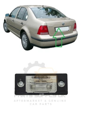 NUEVO PARA VW BORA 1998-2005 MATRÍCULA TRASERA NÚMERO LUZ TRASERA IZQUIERDA N/S - Imagen 1 de 2