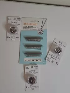 ImpressArt Crystal Setting Kit Birthstone & 4 Facets European Crystals Scarlet - Picture 1 of 3