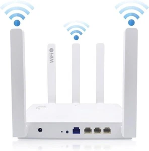 Routeur WiFi 6 AX3000 Mesh Double Bande OpenWRT 2.5G RJ45 App Freebox Livebox - Bild 1 von 4