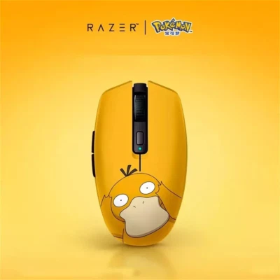 New Razer x Pokémon Psyduck Orochi V2 Wireless BT Gaming Mouse Limited Edition - Bild 1 von 4
