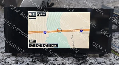 Lexus IS00T IS300 IS200T RC 2017-2021 Navigation display screen 86110-53140 Oem - Image 1 of 4
