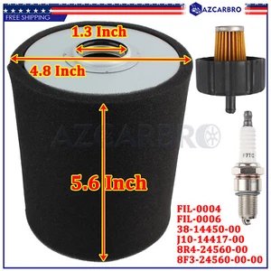 Air Pre Filter Spark Plug Kit For G2 G8 G9 G11 Golf Cart 85-94 J381445000 - Picture 1 of 9
