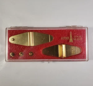 Pesi braccio giradischi vintage AUDAX STYLUS BALANCE per giradischi USA - Foto 1 di 9