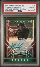 Fernando Tatis Jr 2015 Panini Elite Status Die Cut Signatures PSA 8  #/25