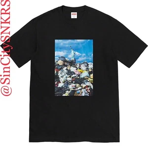 Supreme American Trash Tee Shirt BLACK Size LARGE - NEW - Picture 1 of 3