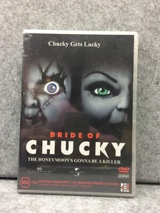 NEW: BRIDE OF CHUCKY Horror Thriller Movie DVD Region 4 PAL | Free Fast Post - Bild 1 von 2