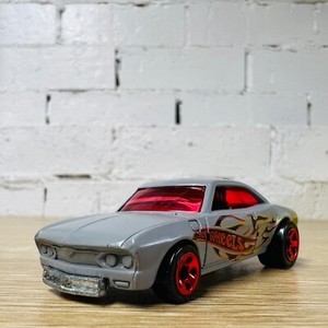 Vairy 8 Flat Grey Red 2004 Hot Wheels Racing 5 Pack Flames