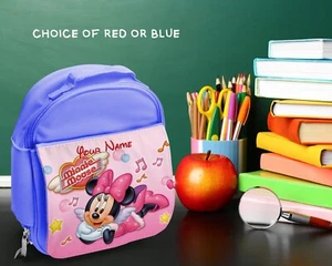 Minnie Mouse Brotzeittasche Kinder personalisiert Schule Brotdose Name bedruckt - Bild 1 von 3