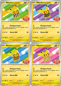 Pikachu Berkemeja Batik Promo - Pokemon Indonesia Journey Exclusive - SEALED - Bild 1 von 8