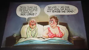 BAMFORTH Frecher Comic GROSSE BRÜSTE PILLE ZUR VERBESSERUNG DES SEXUALTRANGS HEILEN KRANK NICHT TOT AUFERWECKEN - Bild 1 von 1