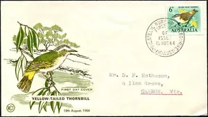 Australia Birds 1964 5d Thornbill dirigido WCS primer día cubierta, buen estado - Imagen 1 de 1