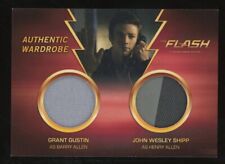 The Flash Season 1 #DM2 Grant Gustin John Wesley Shipp Dual Wardrobe Relic