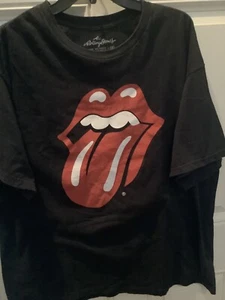 The Rolling Stones Men's Rolling Loud Tongue T Shirt Size XXL Black - Picture 1 of 3