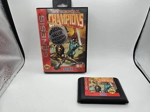 Eternal Champions Sega Genesis 1993 With Control Pad Bundle Sticker Variant - Picture 1 of 7