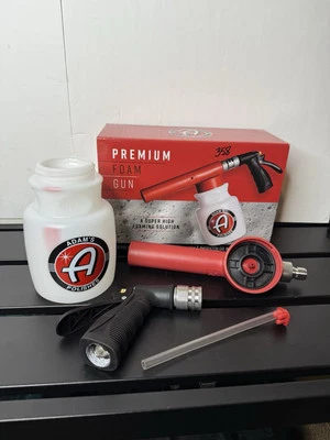 Pistola de espuma premium Adam's Polishes - Pistola de espuma de lavado de autos para manguera de jardín | Mezcla Foto 1 de 4
