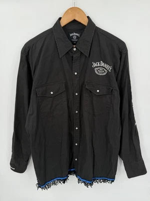Jack Daniels Western Shirt Women’s XL Old No 7 Pearl Snap Tennessee Whiskey - image 1 of 4