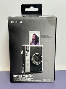 Fujifilm instax mini Evo Hybrid Instant Camera - Black - Picture 1 of 4