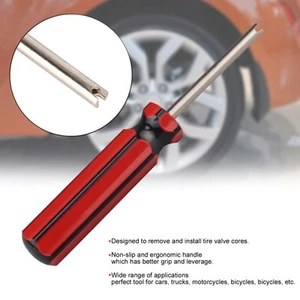 Tire Valve Stem Core Screwdriver Removal Install Tool Anti Slip Handle - Picture 1 of 12
