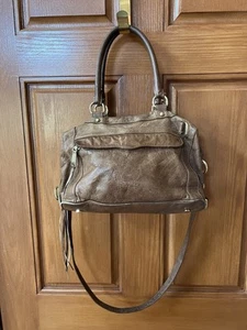 Rebecca Minkoff Leather Satchel Bag Crossbody - Picture 1 of 9