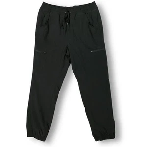Eddie Bauer Damen Jogginghose Polarfleece gefütterte Hose schwarz Gr. 12 - Bild 1 von 13