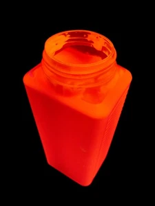 1000ml Tagesleuchtfarbe Schwarzlicht Orange - Bild 1 von 6