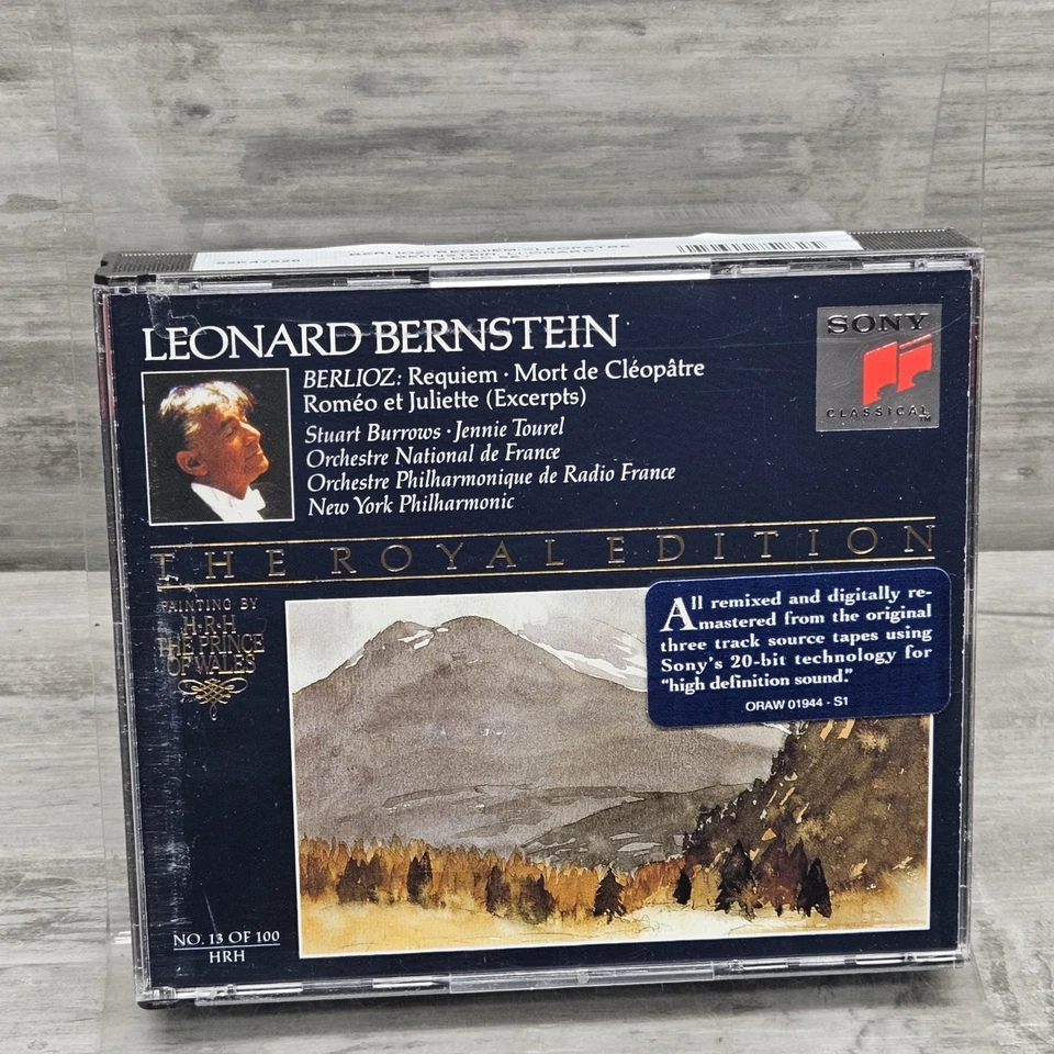 Leonard Bernstein: Berlioz Requiem - Sony Classical Music Royal Edition 2 CD Set Foto 1 de 4