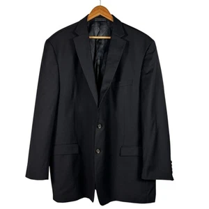 LAUREN Ralph Lauren Herren Blazer Gr. 52 L Wolle Schwarz Sport Mantel Zwei Knopf Sakko - Bild 1 von 9