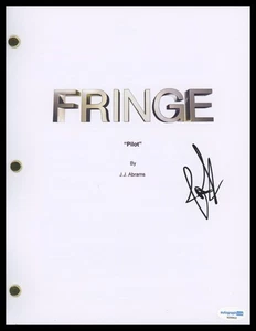 Joshua Jackson "Fringe" AUTOGRAPH Signed 'Peter' Full Pilot Episode Script ACOA - Picture 1 of 2