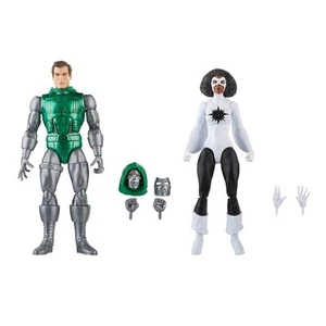 MARVEL Avengers Legends Series Captain Marvel vs. Doctor Doom 6" Action Figures - Picture 1 of 11