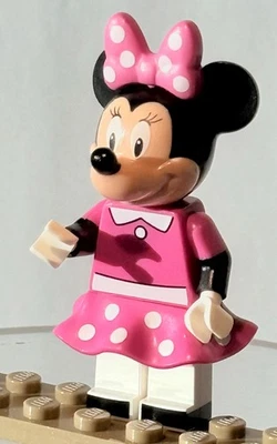 LEGO® "Minnie Mouse" (dis011) Minifiguras Coleccionables Serie 1 (2016) *CLÁSICO* Foto 1 de 4