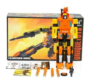 Unique Toys UT Y-03 Y03 Sandstorm Triple warrior Investigator sworder in stock - Picture 1 of 11