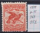 New Zealand 1899 1 Sh. Parrots Perf. 11 Sg#268 - 95 £ Mh* Scarce!
