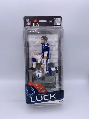 Andrew Luck Indianapolis Colts: Blue -McFarlane Action Figure NFL 36 Cover
