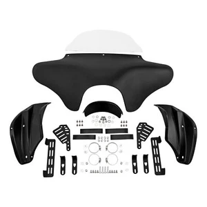 Matte Batwing Fairing Windshield Hardware Kit Fit For Honda Shadow ACE VT1100C2 - Bild 1 von 10